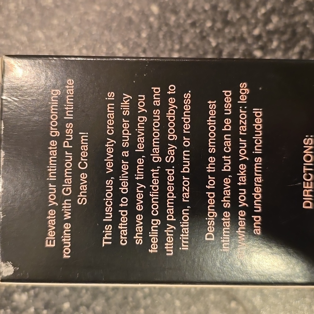 NIB Booty Parlor Booty Parlor Glamour Puss Intimate Shave Cream 8 oz. $35 - Picture 4 of 11